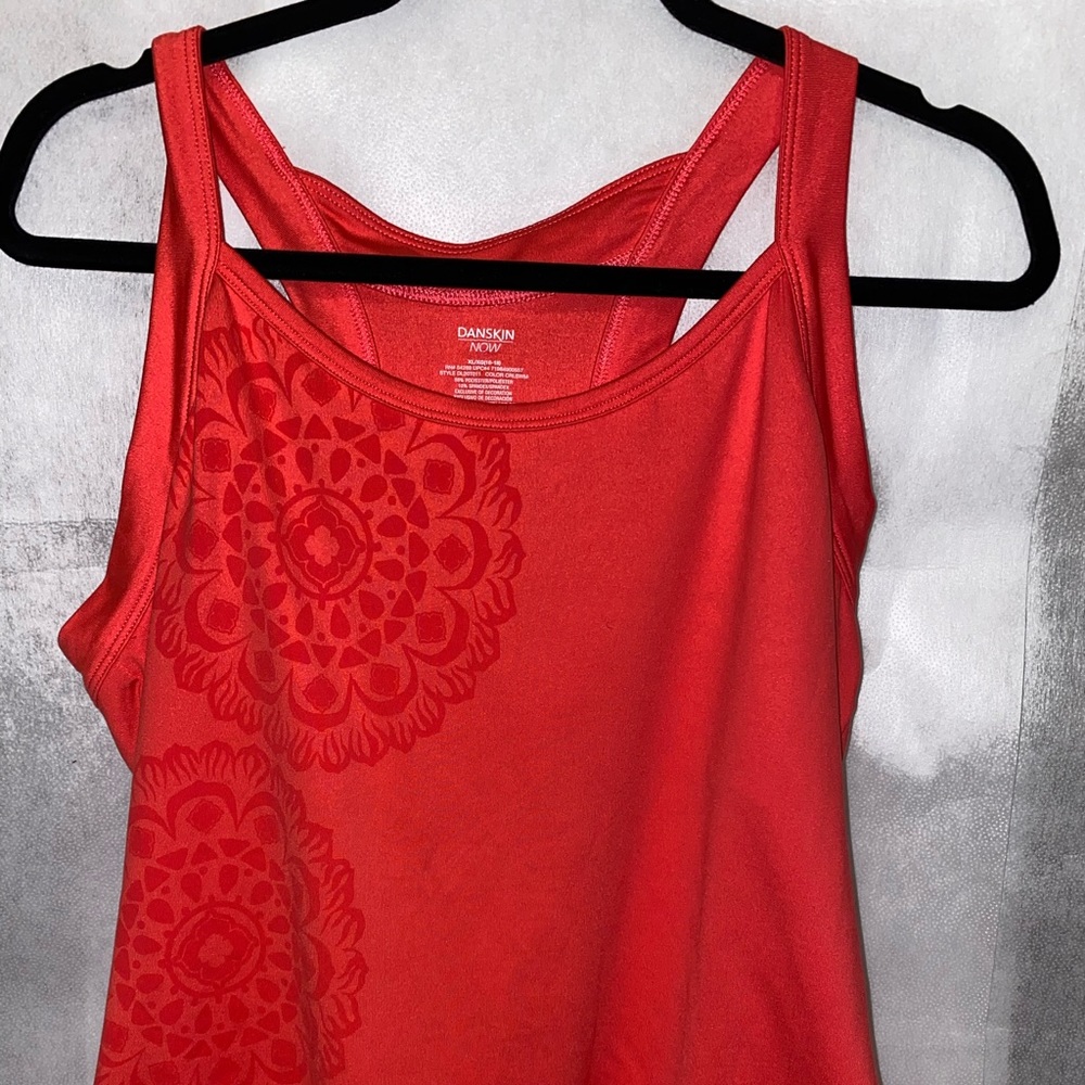 Red Danskin top